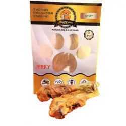 تشویقی ارگانیک سگ و گربه ساق مرغ هپی پتز ۲ عددی