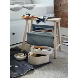 چهارپایه چوبی ایکیا VILTO