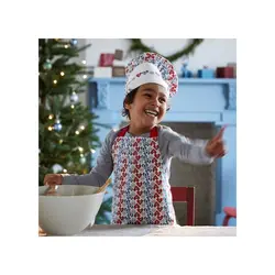 پیشبند و کلاه آشپزی کودک ایکیا مدلVINTERFINT