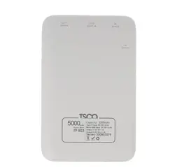 پاور بانک تسکو 5000 میلی آمپر مدل TP803 + قیمت ویژه