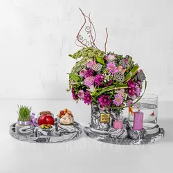 جعبه گل سیمانی هفت‌ سین نوروز - VIP shop