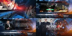 Videohive Broadcast Design - News 24 Package 11719046