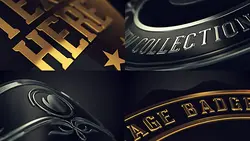 Videohive Vintage Logo Badges Package