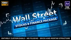 Videohive Wall Street - Stock Market and Finance Package 19698610