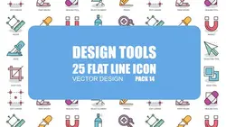 Videohive Design Tools - Flat Animation Icons 23381151