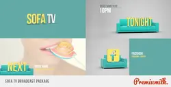 Videohive Sofa TV Broadcast Package 6106658