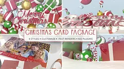 Videohive Christmas Card Package 9614673