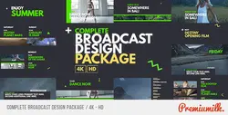 Videohive Complete Broadcast Design Package 19581685