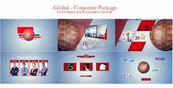Videohive Global Network-Corporate Video Package