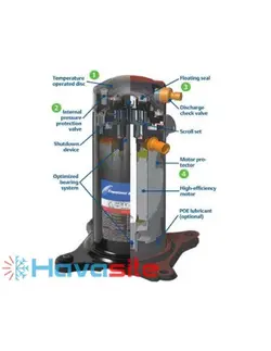 کمپرسور کوپلند ZR24 K3E-PFJ-522