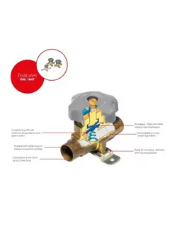 شیر دستی دانفوس سایز 1/2 مهره ای BML 12