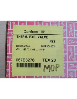 شیر انبساط دانفوس مدل TEX20 با MOP -20C