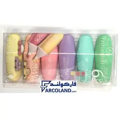 ماژیک هایلایتر پاستیلی بسته ای فانتزی 6 رنگ مدل Fashion Bold کد 400010 - فروشگاه اینترنتی فارکولند