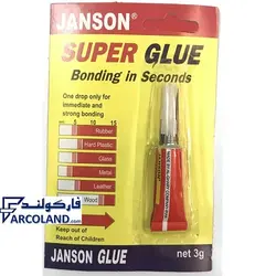 چسب قطره ای جانسون مدل آلفا حجم 3 میلی لیتر | SUPER GLUE - فروشگاه اینترنتی فارکولند
