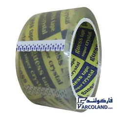 نوار چسب پهن 5 سانتی شیشه ای 90 یارد سوپر کریستال ا Super Crystal 90 yard 5 cm Guess Tape - فروشگاه اینترنتی فارکولند