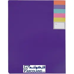 کلیر بوک 20 برگ طرح استریپ کد 0272S سهند | سایز A4 | کلر بوک | آلبوم فایل - فروشگاه اینترنتی فارکولند