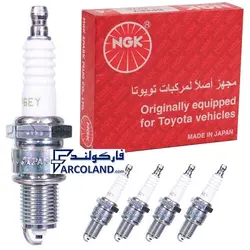 شمع کاربراتور موتور خودرو ان جی کا NGK مدل BP6EY اصل ژاپن | بسته 4 عددی | Spark Plugs - فروشگاه اینترنتی فارکولند