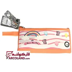 جامدادی یونی فای کد 3-1614 طرح گربه | Unify pencil case | تک زیپ - فروشگاه اینترنتی فارکولند