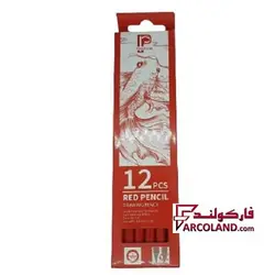 مداد قرمز پرودون کد 8807 بسته 12 عددی - فروشگاه اینترنتی فارکولند