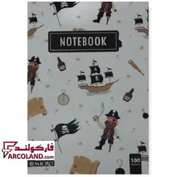 دفتر خط دار مشق ته دوخت 100 برگ میکرو مدل پسرانه | طرح های متنوع - فروشگاه اینترنتی فارکولند