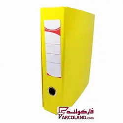 زونکن زرد سایز A4 سلفونی 7.5 سانتی متر - فروشگاه اینترنتی فارکولند