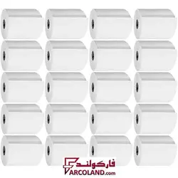 رول کاغذ حرارتی عرض 8 سانت 38 متری بسته 20 عددی - فروشگاه اینترنتی فارکولند