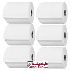 رول کاغذ حرارتی عرض 8 سانت 38 متری بسته 6 عددی - فروشگاه اینترنتی فارکولند