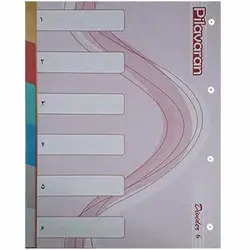 دیوایدر پلاستیکی 6 عددی پیلاوران مدل 6 رنگ - فروشگاه اینترنتی فارکولند