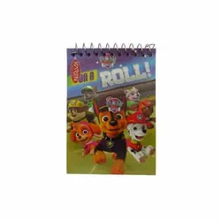 دفترچه یادداشت جلد طلقی فانتزی طرح پسرانه سایز 1/16 سیم از بالا 50 برگ - فروشگاه اینترنتی فارکولند