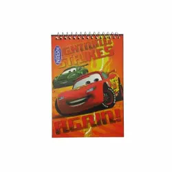 دفترچه یادداشت جلد طلقی فانتزی طرح پسرانه سایز 1/16 سیم از بالا 50 برگ - فروشگاه اینترنتی فارکولند