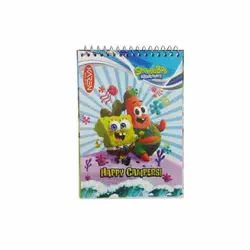 دفترچه یادداشت جلد طلقی فانتزی طرح پسرانه سایز 1/16 سیم از بالا 50 برگ - فروشگاه اینترنتی فارکولند