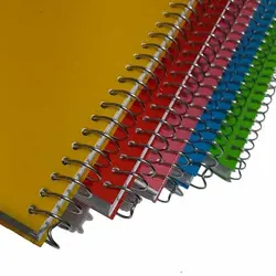 دفتر سیمی طلقی سایز A4 جلد مات 100 برگ سایز رحلی - فروشگاه اینترنتی فارکولند