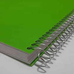 دفتر سیمی طلقی سایز A4 جلد مات 200 برگ سایز رحلی - فروشگاه اینترنتی فارکولند