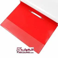 پوشه پلاستیکی جیبدار پاپکو همراه با گیره مدل A4-109 سایز A4 بسته 48 عددی - فروشگاه اینترنتی فارکولند