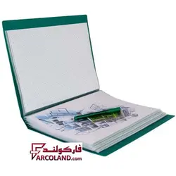 کلیر بوک 60 برگ پاپکو قاب دار مدل مات کد A4-60FRM - فروشگاه اینترنتی فارکولند