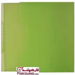 کلیر بوک 100 برگ پاپکو قاب دار مدل شفاف کد A4-100T - فروشگاه اینترنتی فارکولند