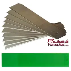 تیغ کاتر سایز بزرگ بسته 10 عددی - فروشگاه اینترنتی فارکولند