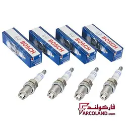 خرید اینترنتی شمع موتور خودرو بوش BOSCH دو پلاتین مدل FLR8LDCU مناسب پژو 405 - فروشگاه اینترنتی فارکولند