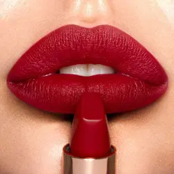 رژلب شارلوت تیلبری فول سایز با جعبه رنگ glowing jen
