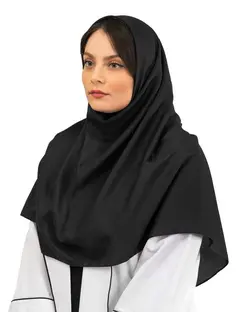 مقنعه زنانه نخی قد 90 مشکی فشن