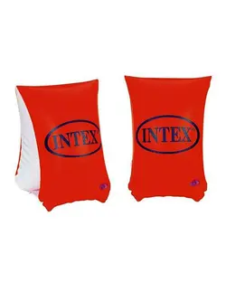 بازوبند شنا بادی بچگانه نارنجی اینتکس Intex بسته 2 عددی
