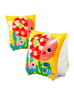 بازوبند شنا بادی بچگانه طرح ماهی اینتکس Intex بسته 2 عددی