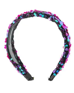 تل مو چند رنگ طرح پولک دوزی دلربا