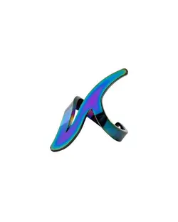 انگشتر زنانه استیل هولوگرامی یونیک اکسسوری