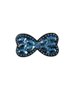 گیره سر آبی طرح پاپیون گالری کمند