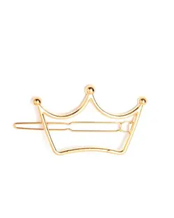 سنجاق مو طرح تاج طلایی دلربا