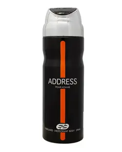 اسپری بدن مردانه عماد آرا 200ml Address