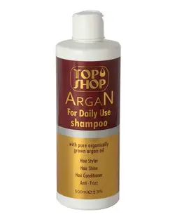 شامپو سر روزانه تاپ شاپ حاوی روغن آرگان 500ml