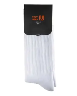 جوراب مردانه ورزشی نخ کتان سفید جوپا Joopa