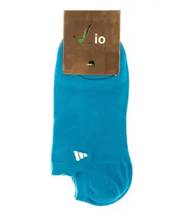 جوراب مردانه مچی نخی طرح adidas آبی لیو Lio